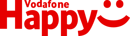 logo happy red