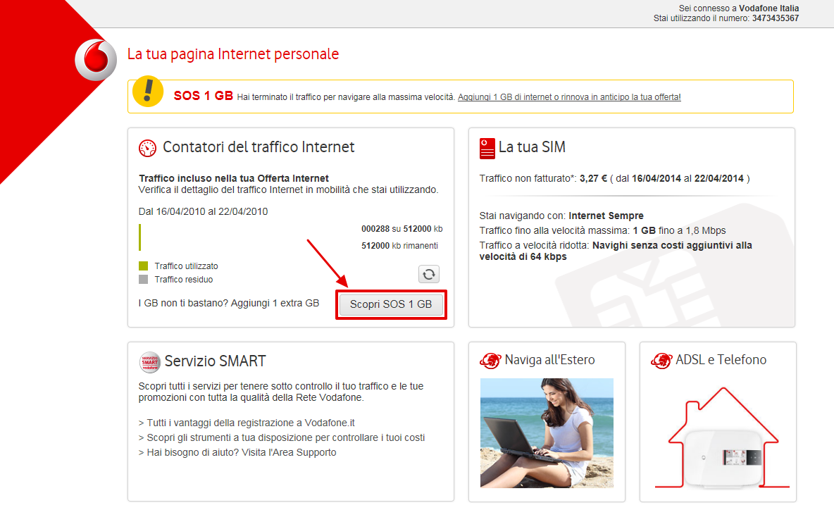 Come Sapere Quanti Giga Ho Consumato 3
